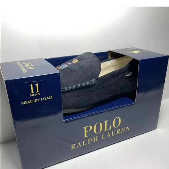 Polo Ralph Lauren Men\'s Polo Suede Bear Slippers main image 5